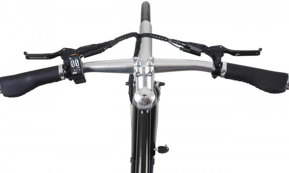 Qivelo Retro - zwart - elektrische herenfiets