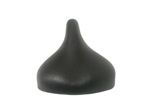 Fietszadel zwart smal (85-2-b) 