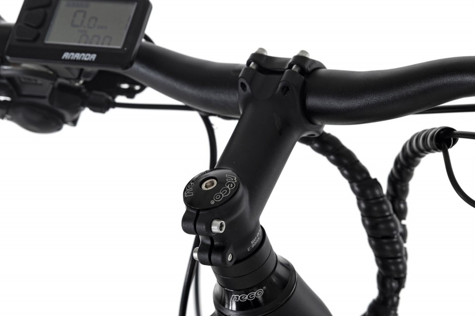 Adore Raccoon - zwart - elektrische mountainbike
