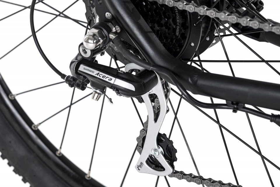 Adore Raccoon - zwart - elektrische mountainbike