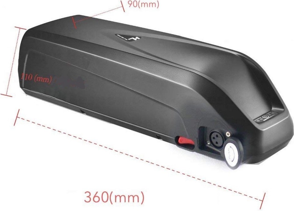 Fietsaccu model Bidon 48V 13Ah 624Wh (126-3-c)