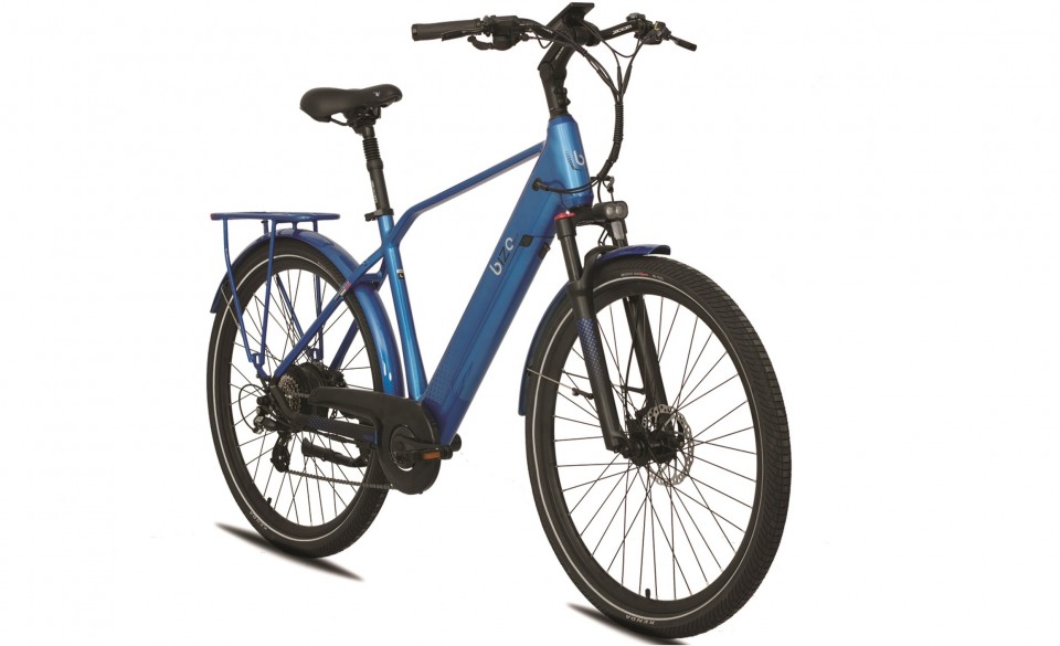 Bizobike Viko - blauw - elektrische herenfiets