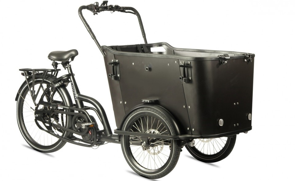 Qivelo Ananda Curve 36V - mat zwart/zwart