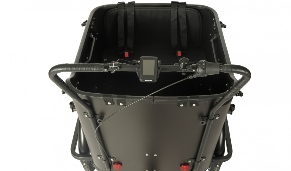 Qivelo Ananda Curve 36V - mat zwart/zwart