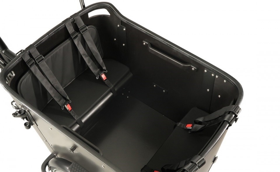 Qivelo Ananda Curve 36V - mat zwart/zwart