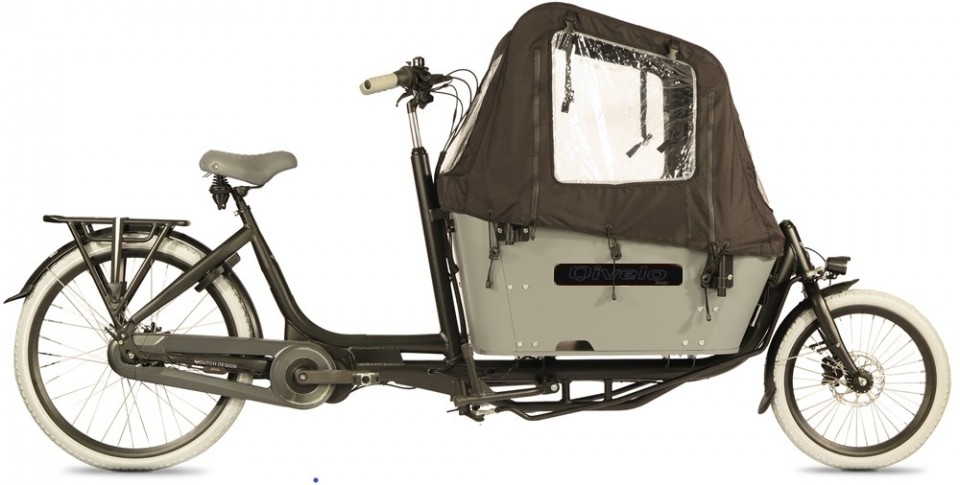 Qivelo Curve 2 540Wh 36V - zwart/grijs