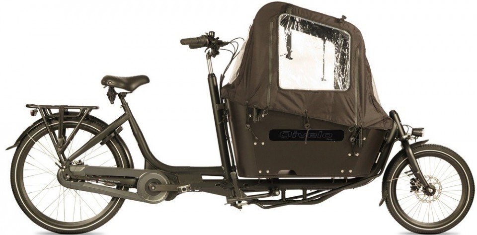 Qivelo Curve 2 540Wh 36V - zwart/zwart