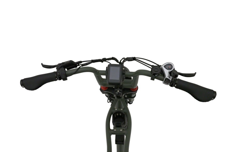 KNAAP Bike BCN - deep green - elektrische fatbike