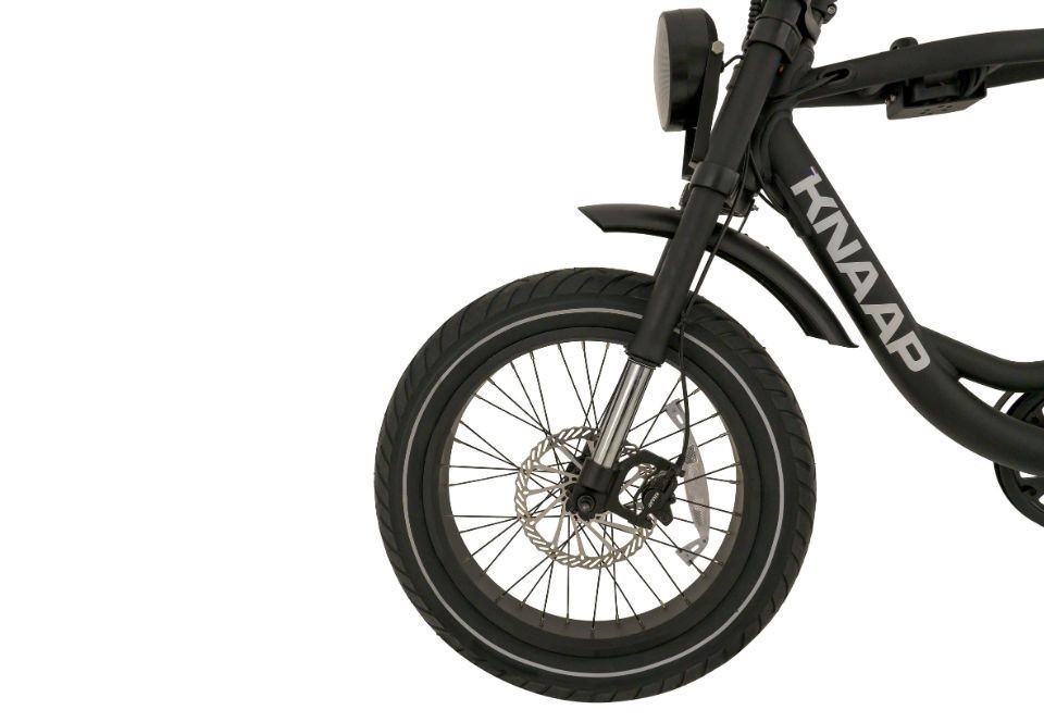 KNAAP Bike BCN - black - elektrische fatbike
