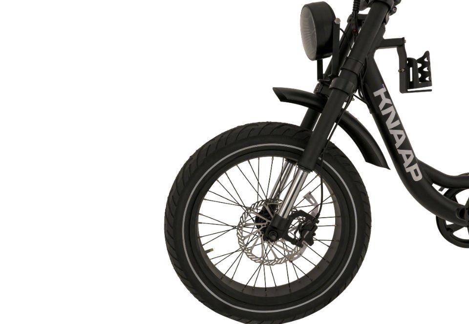 Knaap Bike LON - black - elektrische fatbikes