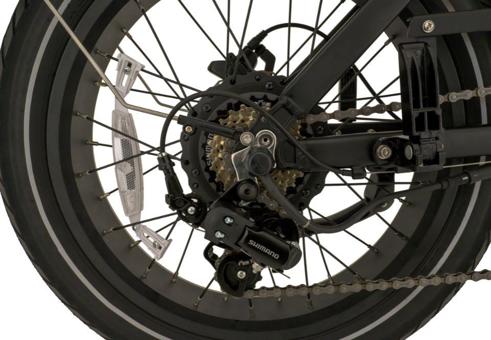 Knaap Bike LON - black - elektrische fatbikes