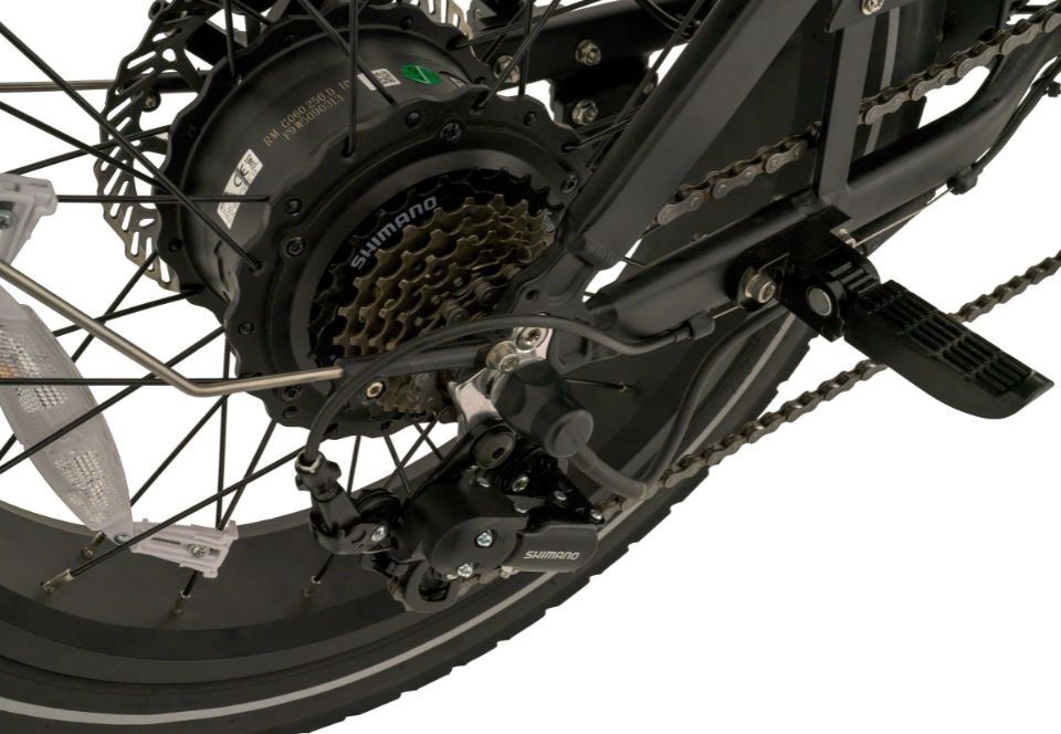 Knaap Bike LON - black - elektrische fatbikes
