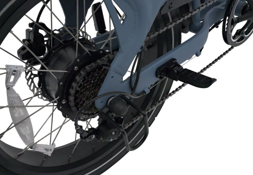 KNAAP Bike AMS X - ice blue - elektrische fatbike