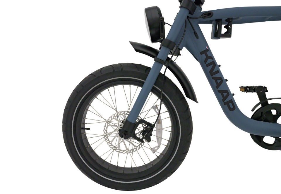 KNAAP Bike AMS X - ice blue - elektrische fatbike