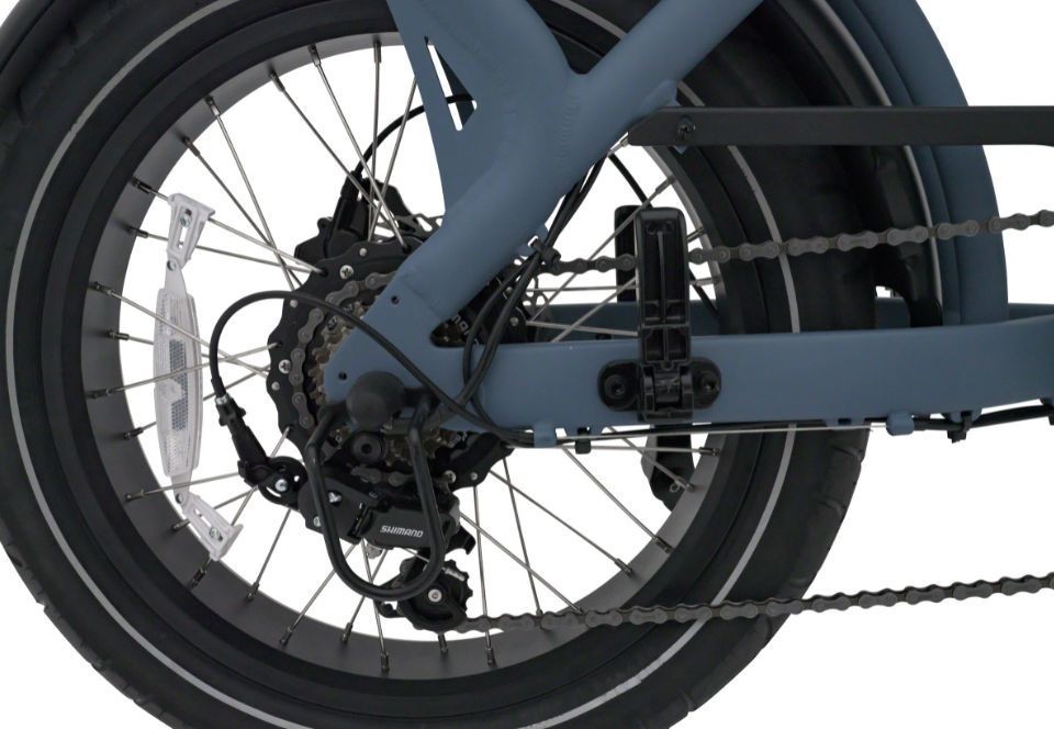 KNAAP Bike AMS X - ice blue - elektrische fatbike