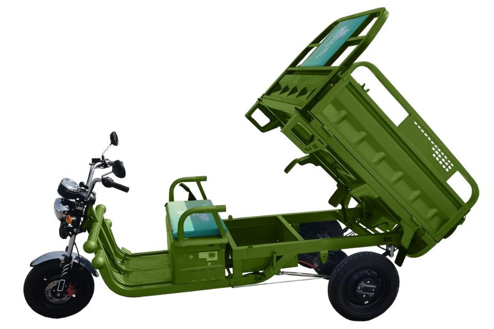 Elektrische driewieler tuktuk cargo 500 EEC