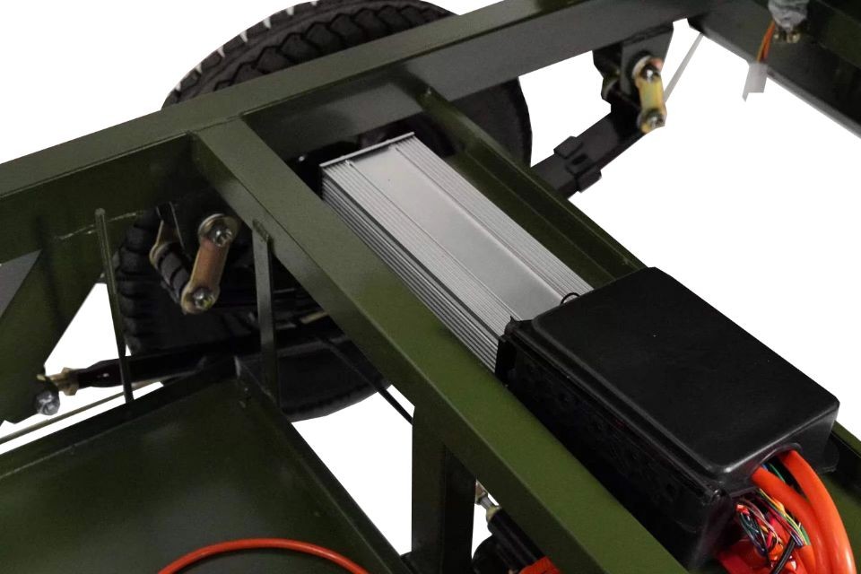 Elektrische driewieler tuktuk cargo 500 NC9 EEC