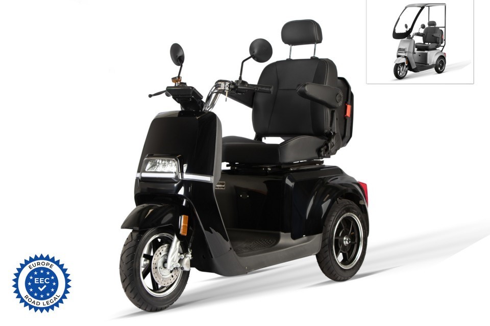 Geco Senio U1 magneetrem Scootmobiel | 5,15,25 km/u