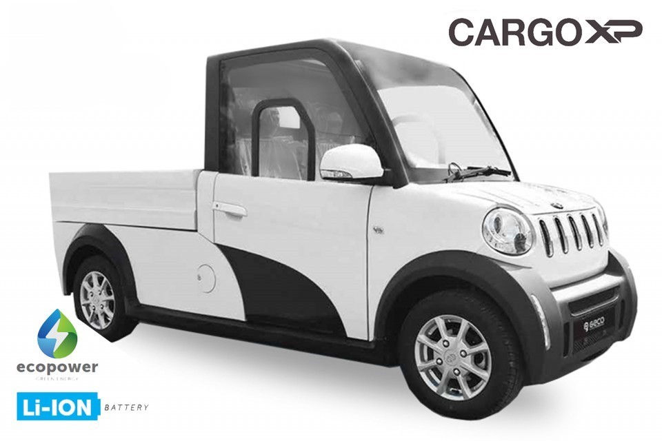 Geco Cargo XP V2 140Ah elektrische minicar cargo | 76 km/u