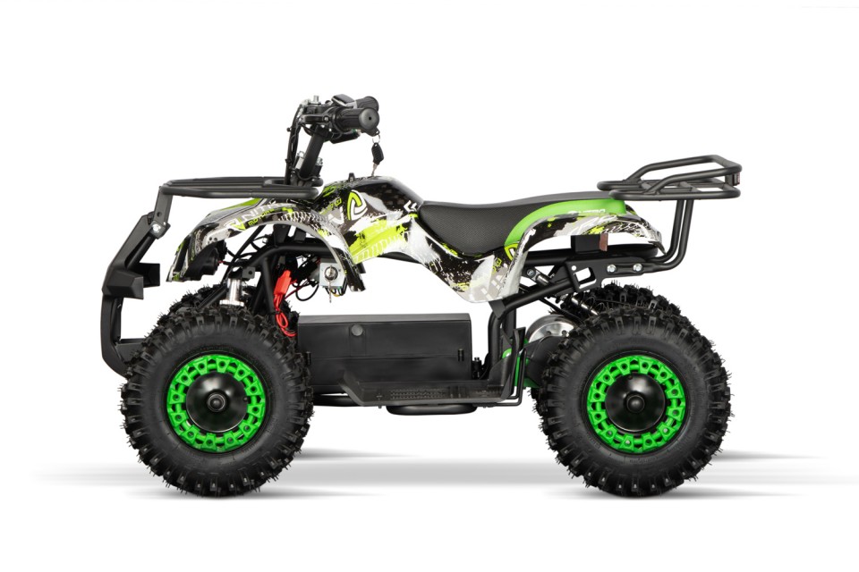 Eco Kinderquad 1000W Torino sport graffiti