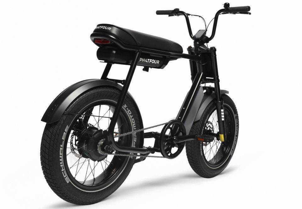 Phatfour FLXS - black - elektrische fatbike