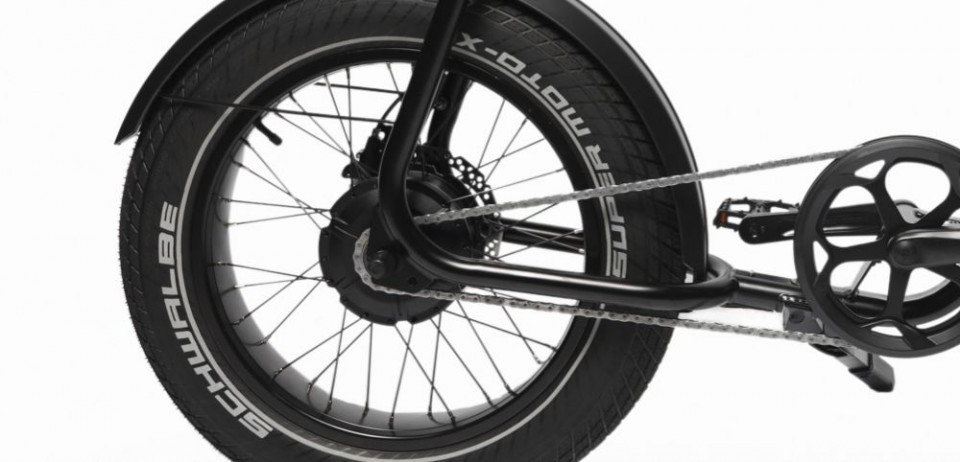Phatfour FLXS - black - elektrische fatbike