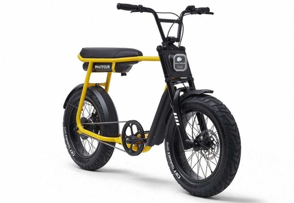 Phatfour FLX - yellow - elektrische fatbike