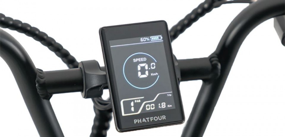 Phatfour FLB+ - black - elektrische fatbike