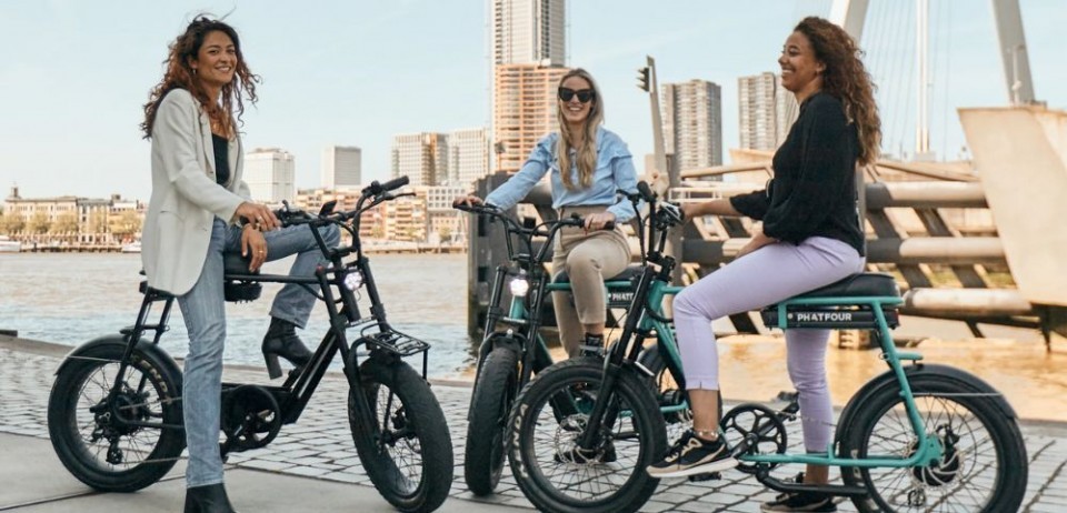 Phatfour FLB+ - black - elektrische fatbike