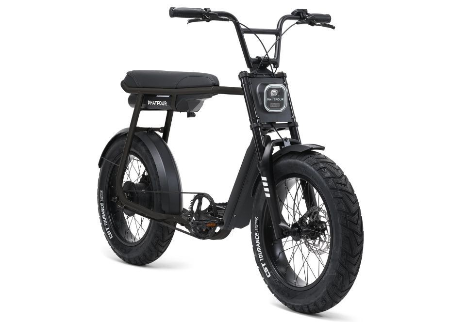 Phatfour FLX+ - stealth black - elektrische fatbike