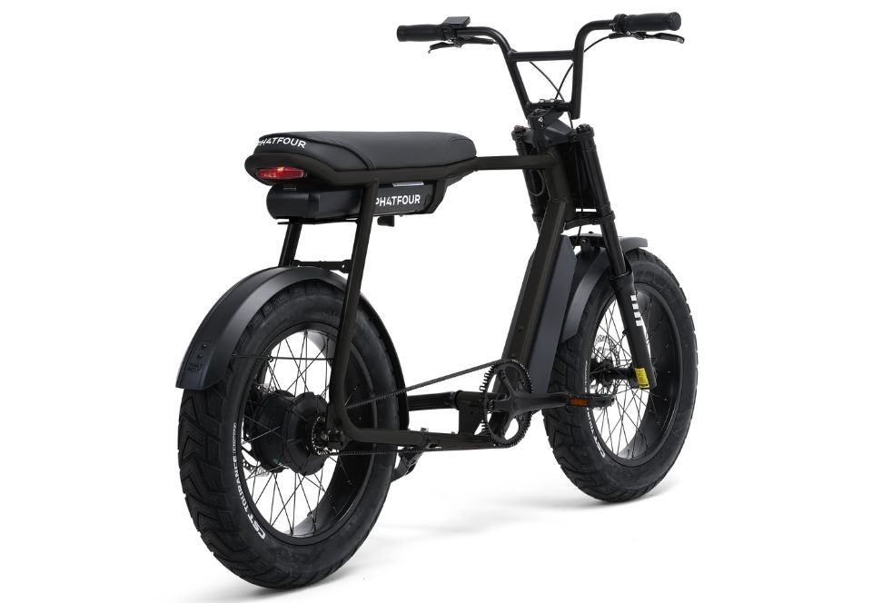 Phatfour FLX+ - stealth black - elektrische fatbike