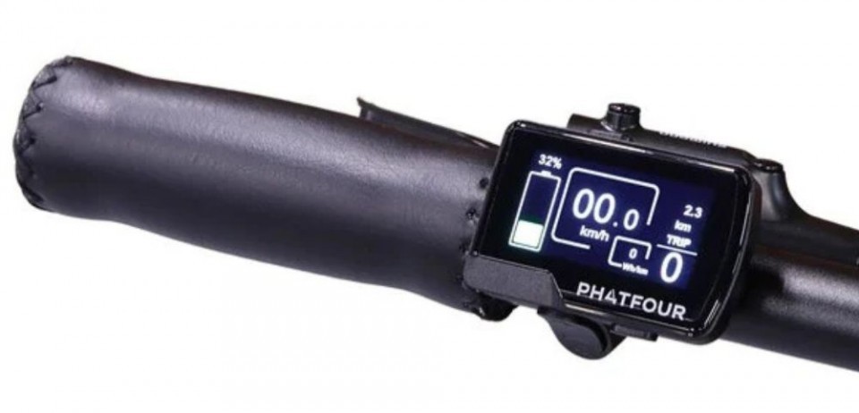 Phatfour FLX+ - stealth black - elektrische fatbike