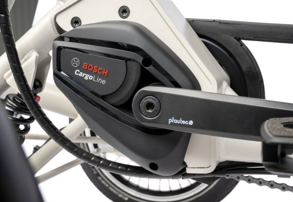 Pfautec Tibo + - zijdegrijs - elektrische 4wiel fiets