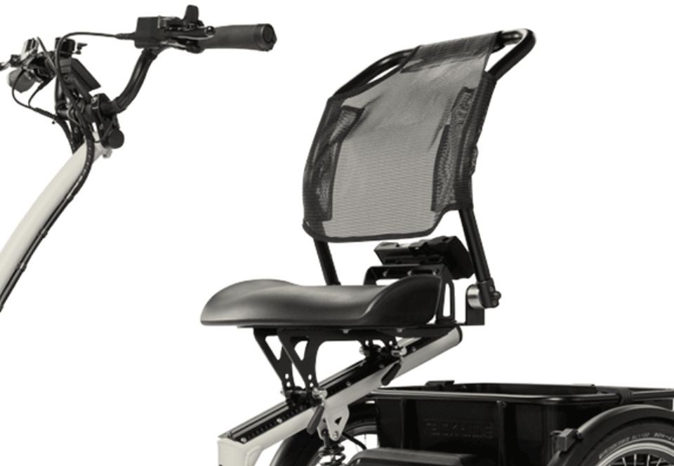 Pfautec Tibo + - zijdegrijs - elektrische 4wiel fiets