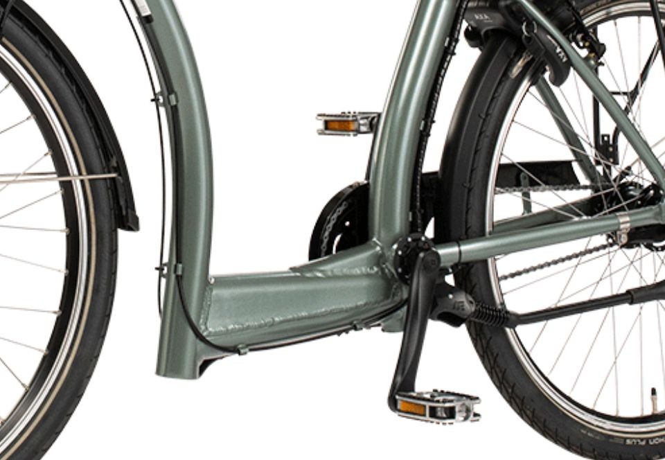 Pfautec S3 - grijs - elektrische damesfiets