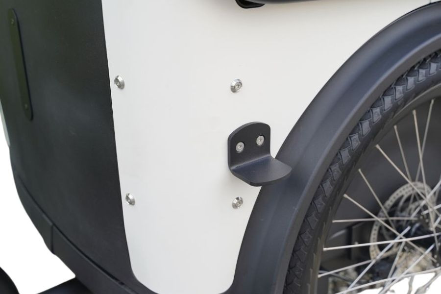 Royal Cargo Bike 3W Premium - taupe grijs - elektrische driewieler bakfiets