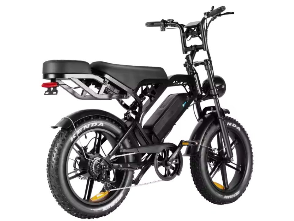 QM V20 PRO Luxury Full Option - zwart - elektrische fatbike