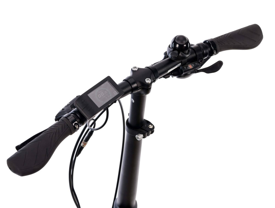 Devron Fold - zwart - elektrische vouwfiets 