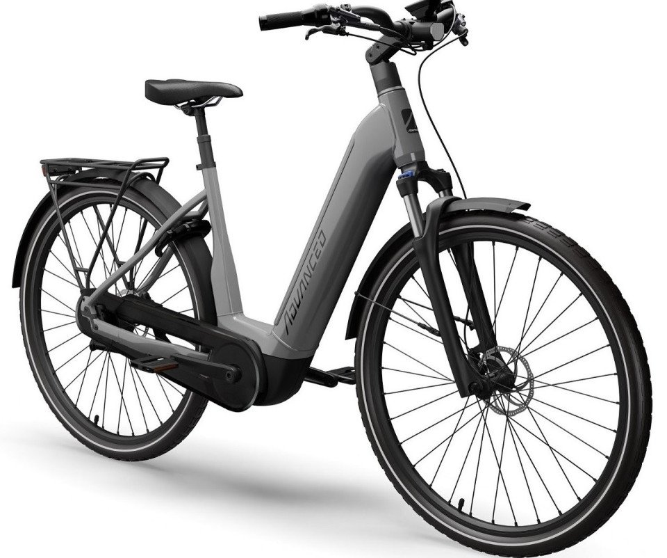Advanced Tour Pro Wave - 500Wh - stone grey glossy - elektrische damesfiets