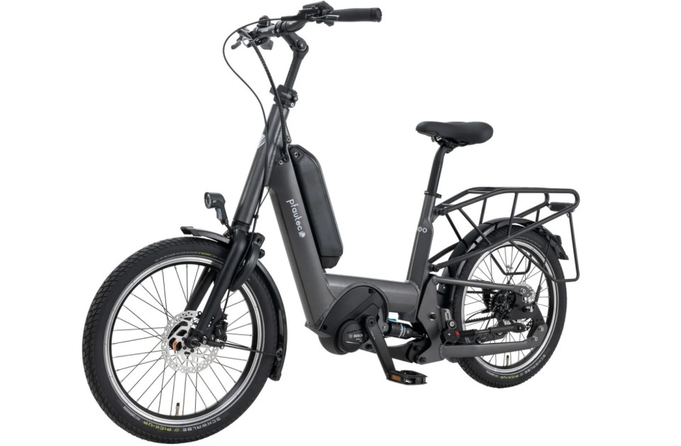Smoo Balance Bike Active Line Plus - elektrische fiets - grafiet metallic