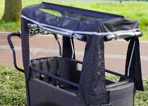 Van Rixtel Urban Plus - mat wit - elektrische bakfiets