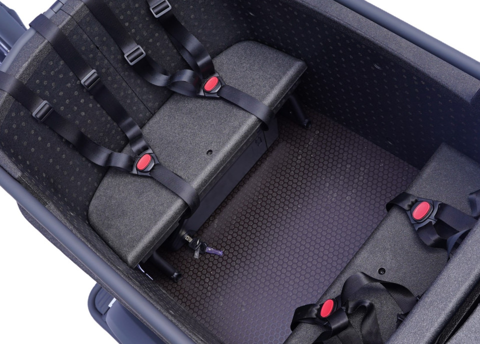 Van Rixtel Urban Plus - mat donkergrijs - elektrische bakfiets