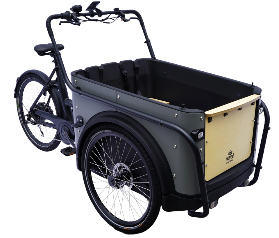 Royal 3W Eco - taupe - elektrische driewieler bakfiets