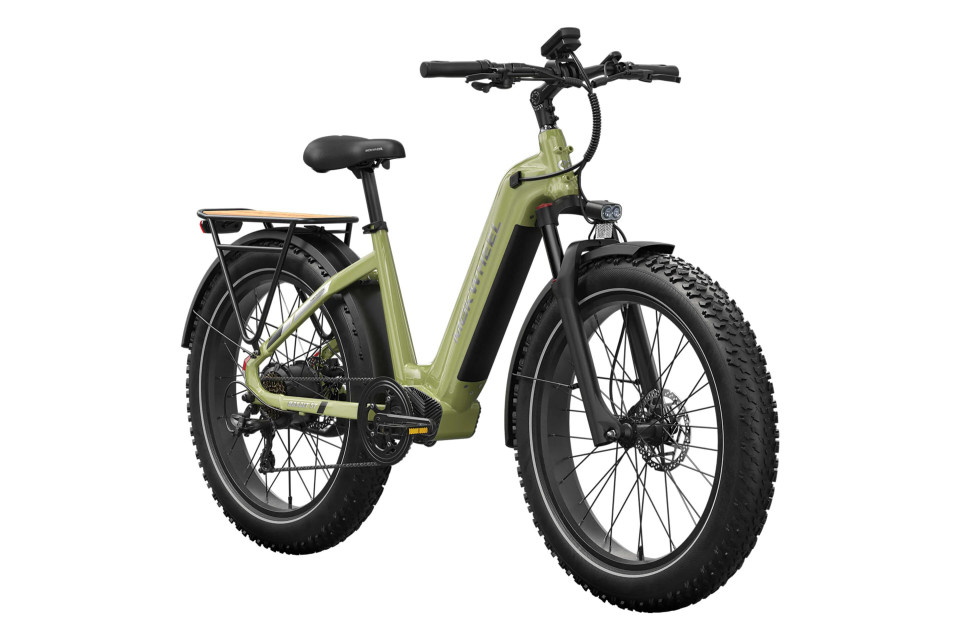 Mokwheel Basalt ST 2.0 - Groen | Elektrische Mountainbike | Fatbike
