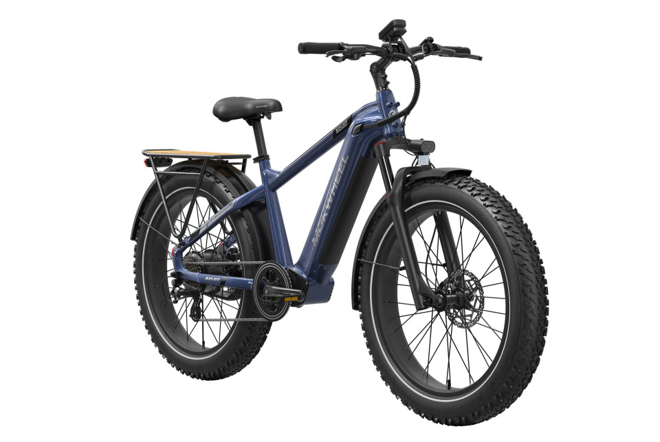 Basalt  Blauw | Elektrische Heren Mountainbike | Fatbike