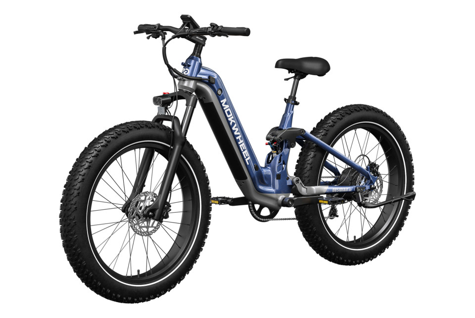 Obsidian ST Blauw/Grijs | Elektrische Mountainbike | Fatbike