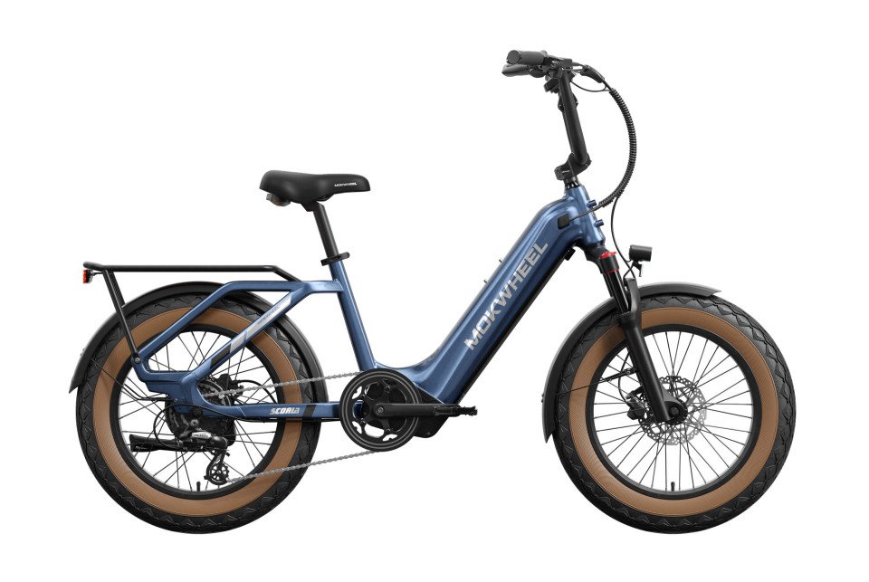 Scoria Blauw | Elektrische Mini Mountainbike | Fatbike