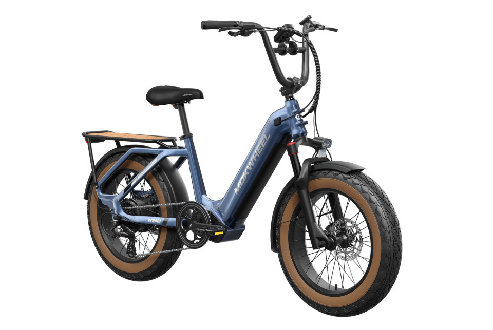 Scoria Blauw | Elektrische Mini Mountainbike | Fatbike