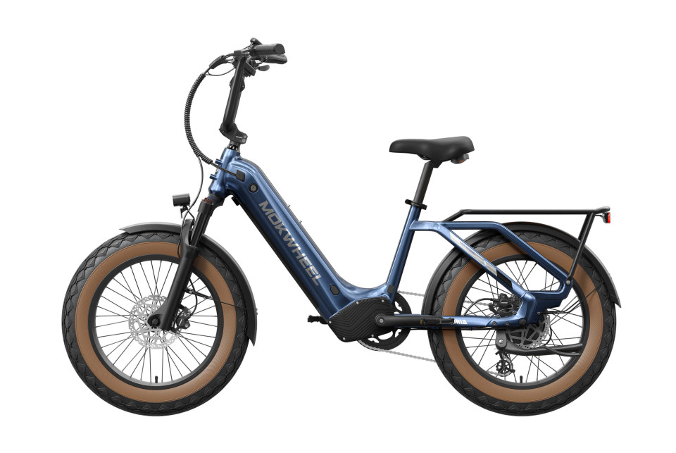 Scoria Blauw | Elektrische Mini Mountainbike | Fatbike