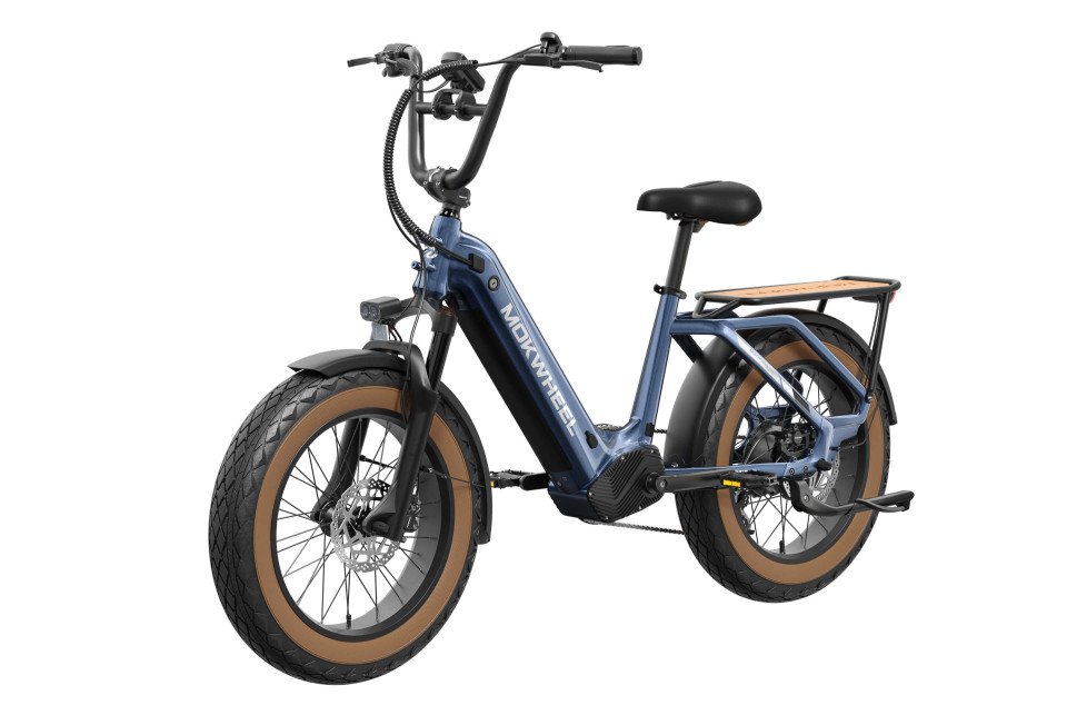 Scoria Blauw | Elektrische Mini Mountainbike | Fatbike